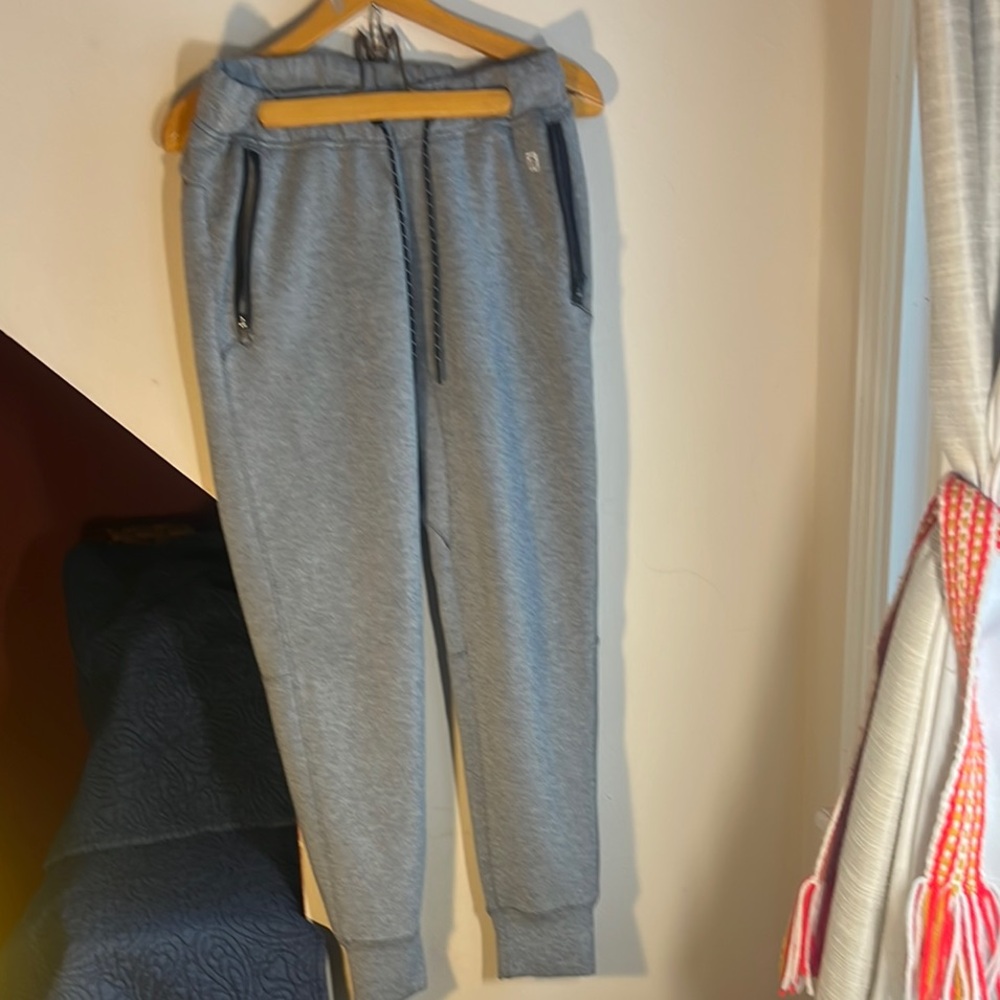 Tailgate Drawstring Gray‎ Jogger Sweatpants Pockets